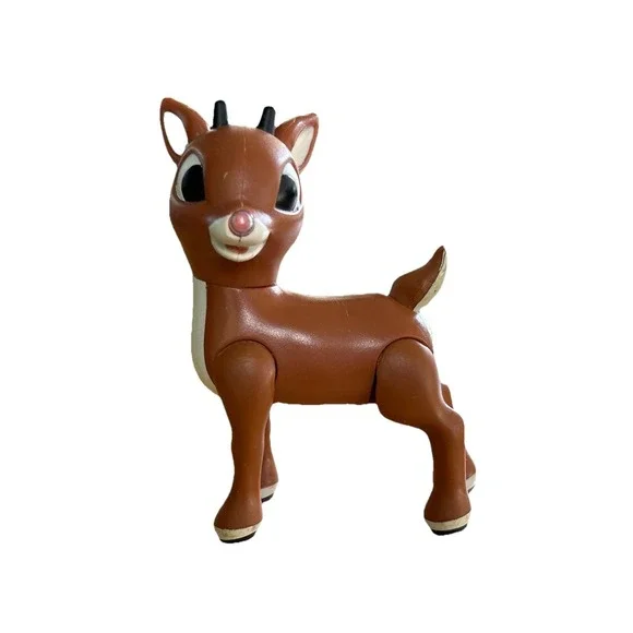 Rudolph The Red Nosed Reindeer 50th Anniversary ‎ Talking Figures New Batteries - Picture 5 of 7